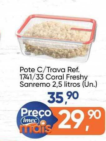 Pote C Trava Coral Freshy Sanremo 2.5 Litros