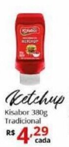 Ketchup Kisabor 380g tradicional