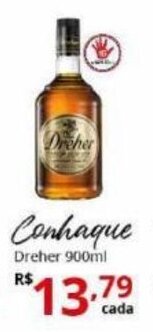 Ricoy Supermercados Conhaque Dreher 900ml oferta