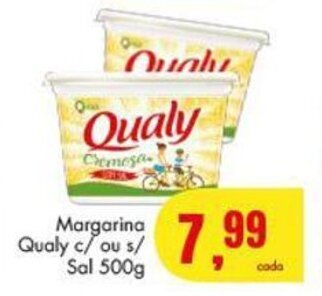 Margarina Qualy c/ ou s/ Sal 500g