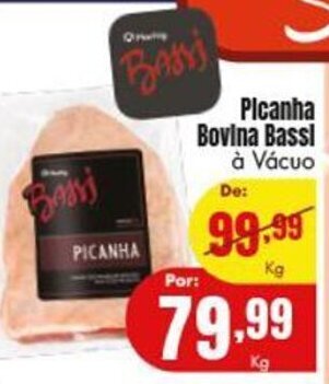 Picanha Bovina Bassi 1kg