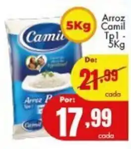 Barbosa Supermercados Arroz Camil Tipo 1 5kg oferta