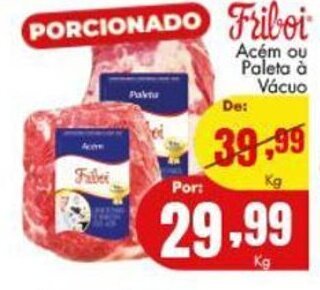 Barbosa Supermercados Acem ou Paleta a vacuo 1kg oferta