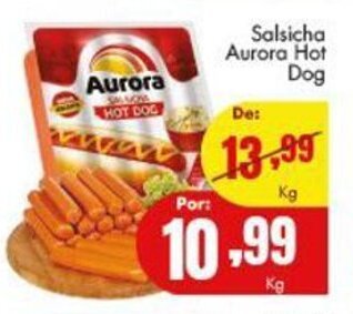 Barbosa Supermercados Salsicha Aurora Hot Dog 1kg oferta
