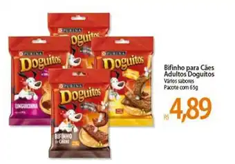 Bifinho para caes Adultos Doguitos varios sabores 65g