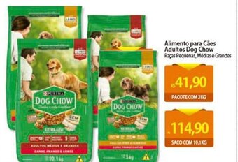 Alimento para Caes Adultos Dog Chow 3kg