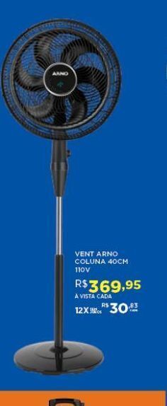 DB Supermercados Ventilador arno coluna 40cm 110v oferta
