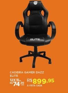 DB Supermercados Cadeira gamer dazz elite oferta