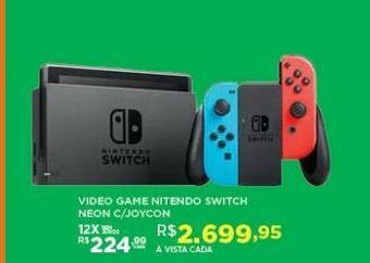 Nintendo switch neon c/joycon
