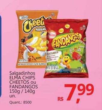 Salgadinhos Elma Chips Cheetos Ou Fandangos