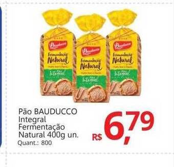 Supermercados Koch Pão Bauducco Integral Fermentação Natural oferta