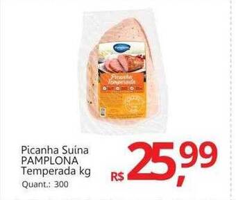 Supermercados Koch Picanha Suína Pamplona Temperada Kg oferta
