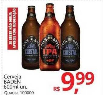 Supermercados Koch Cerveja Baden oferta