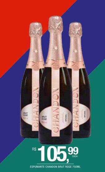 DB Supermercados Espumante Chandon Brut Rose oferta
