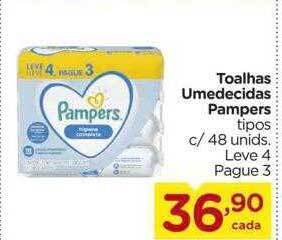 Toalhas Umedecidas Pampers