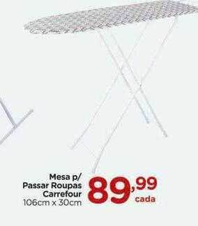 Carrefour Mesa P Passar Roupas Carrefour oferta
