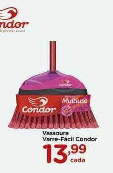 Carrefour Vassoura Varre-fácil Condor oferta