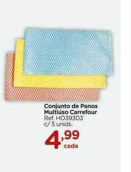 Carrefour Conjunto De Panos Multiúso Carrefour oferta