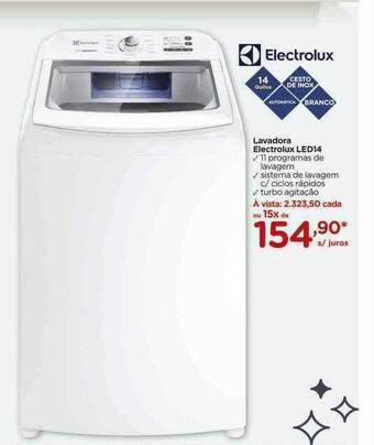Carrefour Lavadora Electrolux Led14 oferta