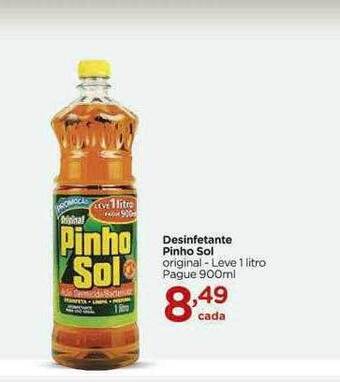 Carrefour Desinfetante Pinho Sol Original oferta