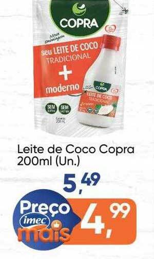 Imec Supermercados Leite De Coco Copra oferta