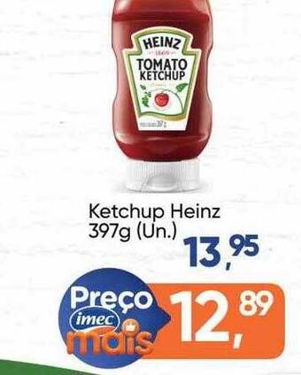 Imec Supermercados Ketchup Heinz oferta