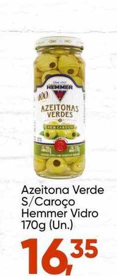 Imec Supermercados Azeitona Verde S Caroço Hemmer oferta