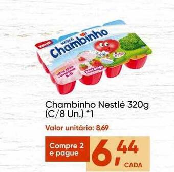 Imec Supermercados Chambinho Nestlé oferta