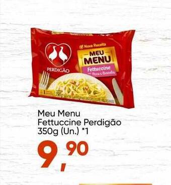 Imec Supermercados Meu Menu Fettuccine Perdigão oferta
