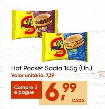 Imec Supermercados Hot Pocket Sadia oferta