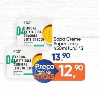 Imec Supermercados Sopa Creme Super Labs oferta