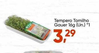Imec Supermercados Tempero Tomilho Gauer oferta