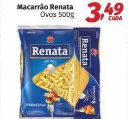 Supermercados Cidade Canção Macarrão Renata Ovos oferta