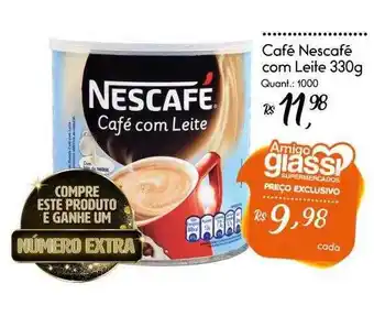 Giassi Supermercados Café Nescafé Com Leite oferta