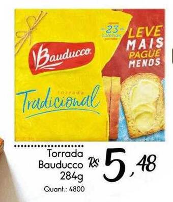 Giassi Supermercados Torrada Bauducco oferta