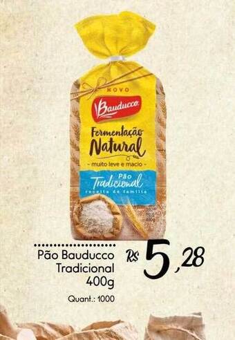 Giassi Supermercados Pão Bauducco Tradicional oferta