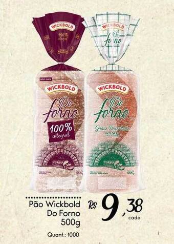 Giassi Supermercados Pão Wickbold Do Forno oferta