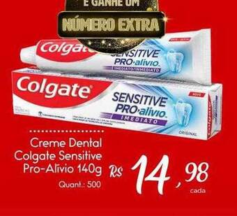 Giassi Supermercados Creme Dental Colgate Sensitive Pro-alívio oferta