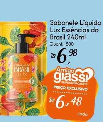 Giassi Supermercados Sabonete Líquido Lux Essências Do Brasil oferta