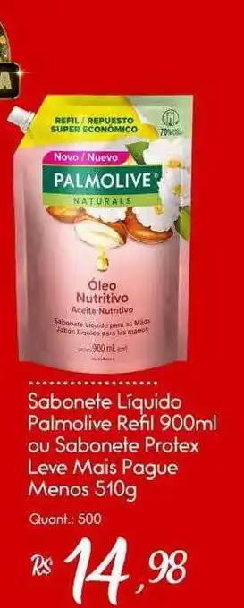 Sabonete Líquido Palmolive Refil Ou Sabonete Protex Mais Menos