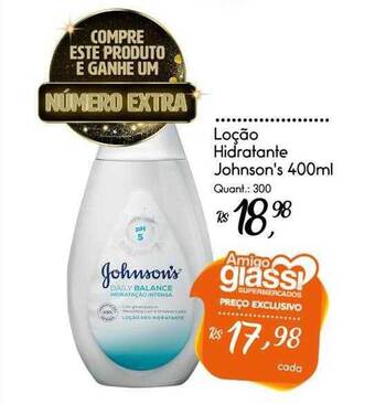 Loção Hidratante Johnson's