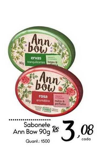 Giassi Supermercados Sabonete Ann Bow oferta