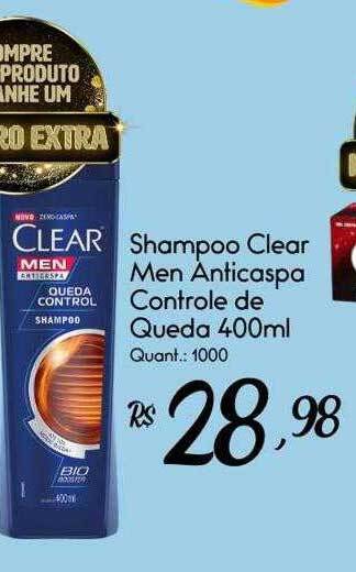 Giassi Supermercados Shampoo Clear Men Anticaspa Controle De Queda oferta