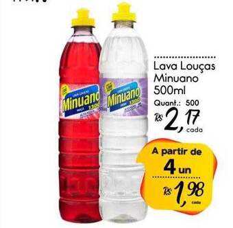 Lava Louças Minuano