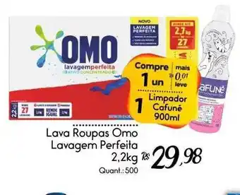 Giassi Supermercados Lava Roupas Omo Lavagem Perfeita oferta