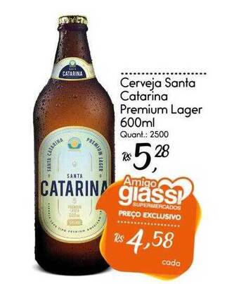 Giassi Supermercados Cerveja Santa Catarina Premium Lager oferta