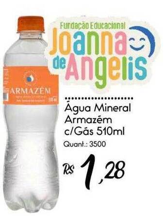 Giassi Supermercados água Mineral Armazém C-gás oferta
