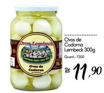 Giassi Supermercados Ovos De Codorna Lembeck oferta