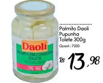 Palmito Daoli Pupunha Tolete