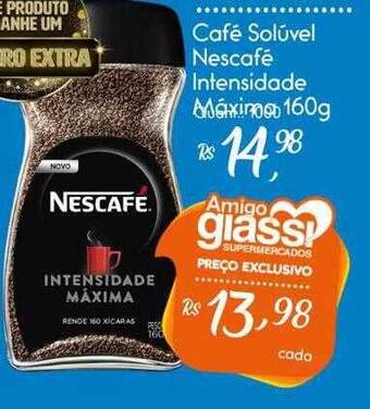 Café Solúvel Nescafé Intensidade Máxima